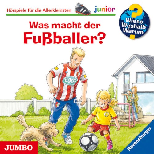 Was macht der Fußballer?