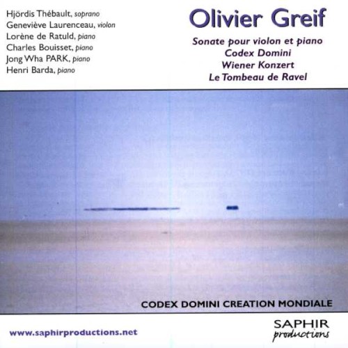 Sonate pour violon et piano / Codex Domini / Wiener Konzert / Le Tombeau de Ravel