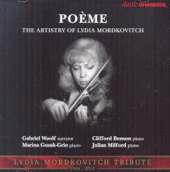 Poème: The Artistry of Lydia Mordkovitch