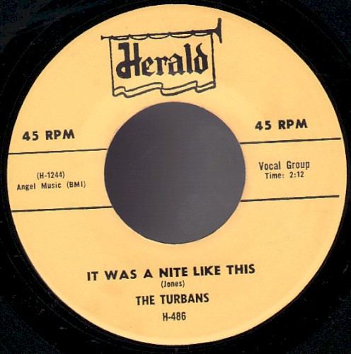 It Was A Nite Like This / All Of My Love