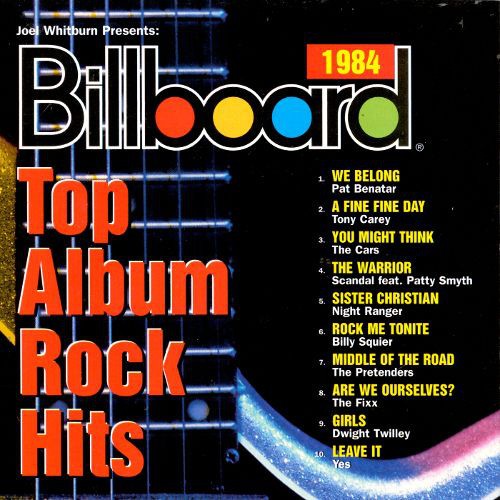 Billboard Top Album Rock Hits 1984