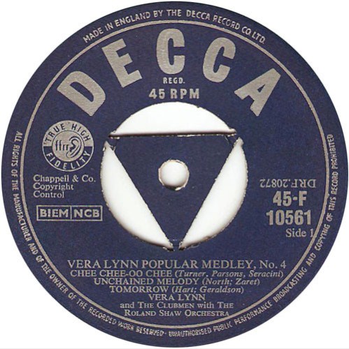 Vera Lynn Popular Medley, No.4