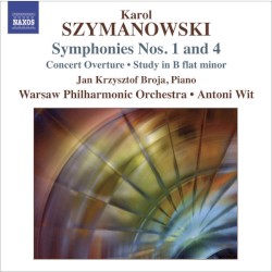 Symphonies nos. 1 and 4 / Concert Overture / Study in B-flat minor