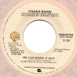 We Can Work It Out