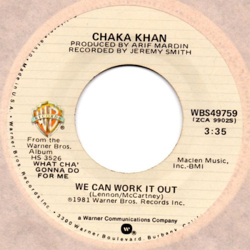 We Can Work It Out
