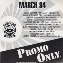 Promo Only: Mainstream Club, March 1994