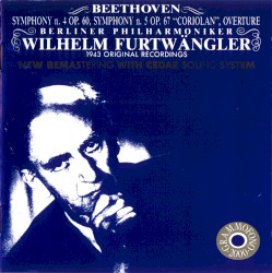 Symphony n. 4 op. 60 / Symphony n. 5 op. 67 / “Coriolan”, Overture