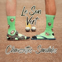 Chaussettes‐sandales
