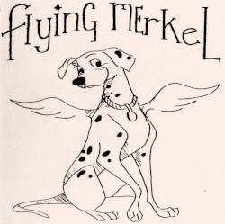 Flying Merkel