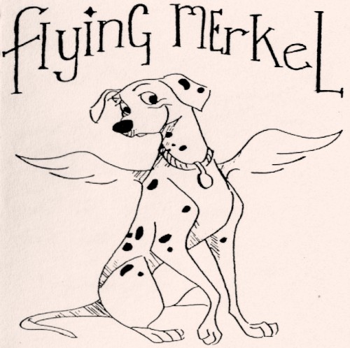 Flying Merkel