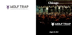 2013-08-19: Filene Center at Wolf Trap, Vienna, VA, USA