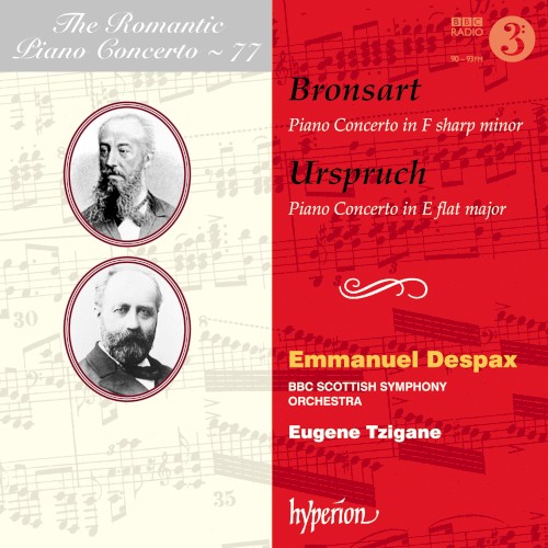 The Romantic Piano Concerto, Volume 77: Bronsart: Piano Concerto in F-sharp minor / Urspruch: Piano Concerto in E-flat major