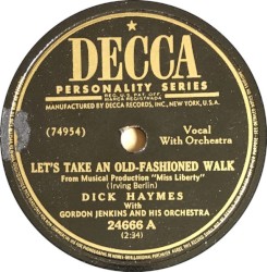 Let's Take an Old-Fashioned Walk / Little Fish in a Big Pond