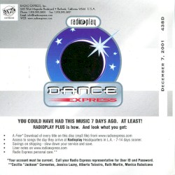Radioplay - Dance Express - 438D - December 7, 2001