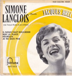 Simone Langlois chante Jacques Brel