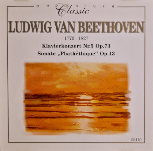 Klavierkonzert nr .5 op. 73; Sonate "Phathéthique" op. 13