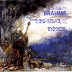 String Quartet no. 1, op. 51/1 / Clarinet Quintet, op. 115