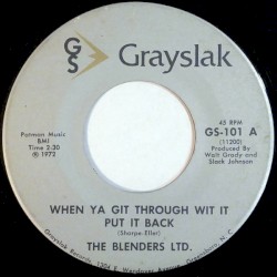 When Ya Git Through Wit It Put It Back