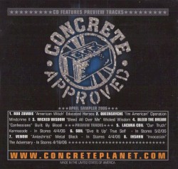 Concrete Approved: April Sampler 2006