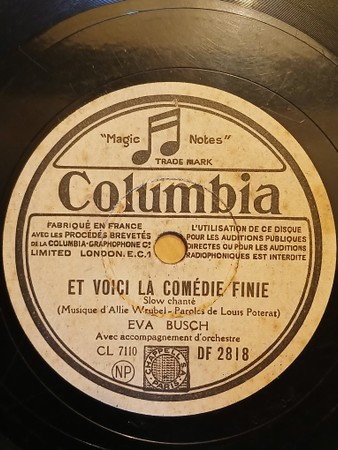 Et voici la comédie finie / L’amour attendra‐t’il jusqu’à demain ?