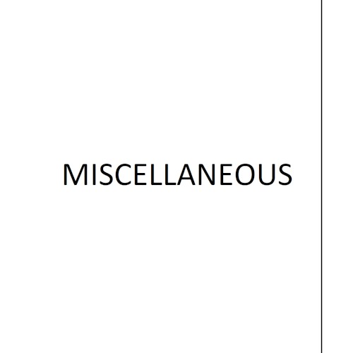 Miscellaneous Music (Licensable!)