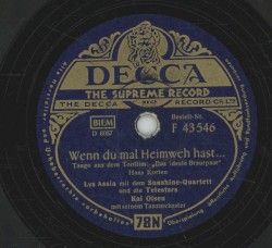 Wenn du mal Heimweh hast