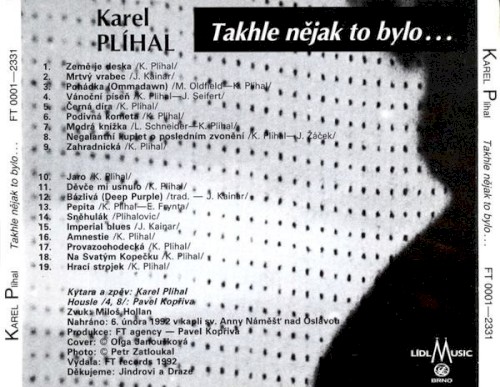 Takhle nějak to bylo...