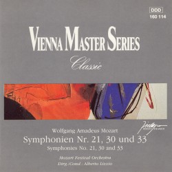 Symphonien No. 21, 30 & 33