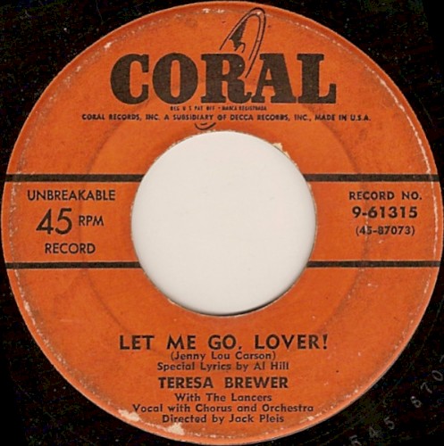 Let Me Go, Lover! / The Moon Is on Fire