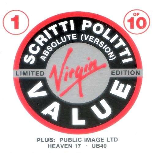 Virgin Value Limited Edition 1 of 10