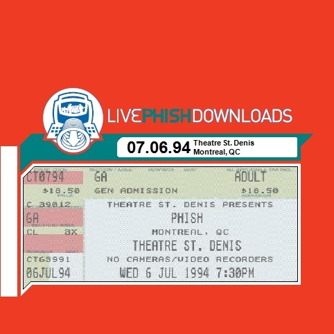 1994-07-06: Theatre St. Denis, Montreal, Quebec, Canada