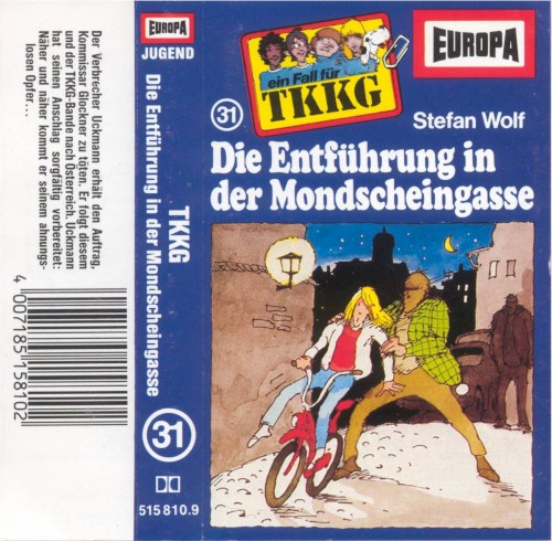TKKG 31: Die Entführung in der Mondscheingasse