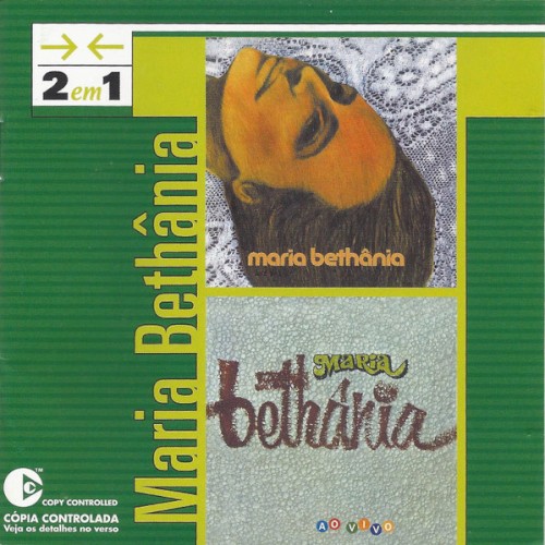 2 em 1: Maria Bethânia/Maria Bethânia ao Vivo