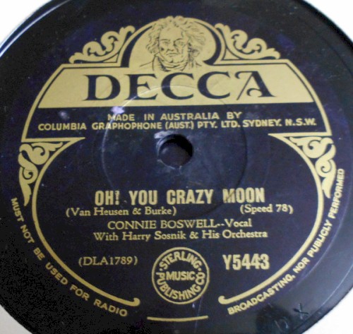 Oh! You Crazy Moon / Summer Souvenirs