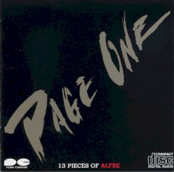 PAGE ONE —13 PIECES OF ALFEE—