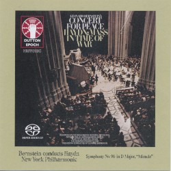 Leonard Bernstein's Concert for Peace - Haydn: Mass in Time of War / Symphony No. 96 in D Major "Miracle"