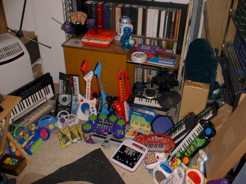 ol'skool circuit bending stash