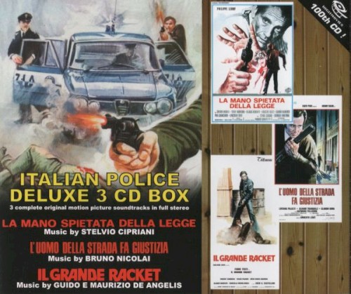 Italian Police Deluxe 3 CD Box: La mano spietata della legge / Il grande racket / L'uomo della strada fa giustizia