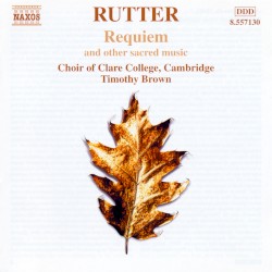 Requiem and Other Sacred Music