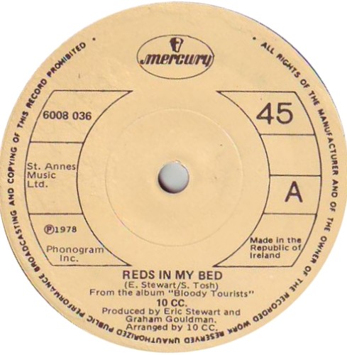 Reds in My Bed