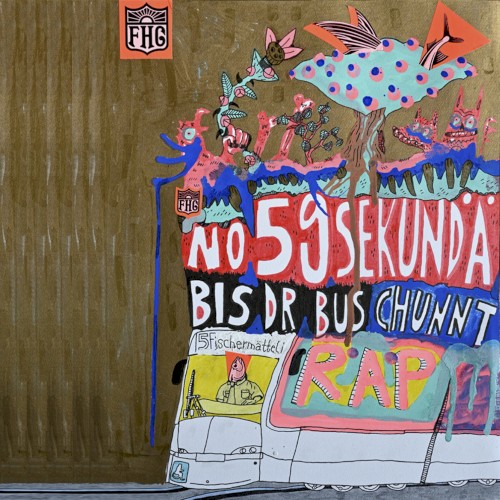 No 59 Sekundä bis dr Bus chunnt Räp