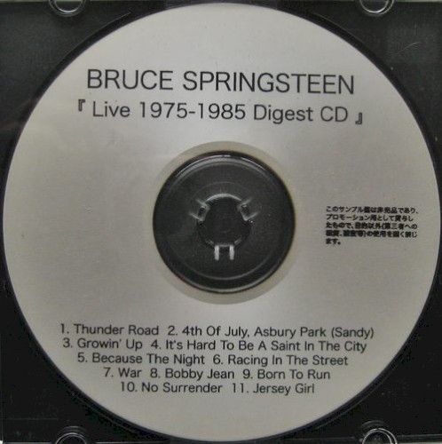 Live 1975–1985 Digest CD
