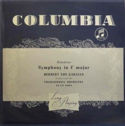 Symphony no. 1 in C