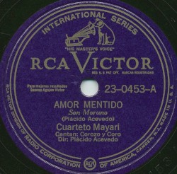 Amor mentido / Cuanta felicidad