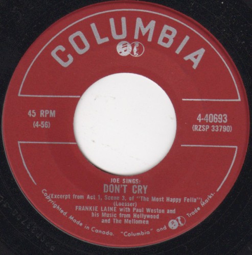 Don't Cry / Ticky Ticky Tick