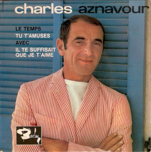 Le temps /Tu t’amuses / Avec / Il te suffisait que je t’aime