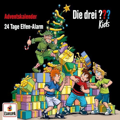 Die drei ??? Kids Adventskalender 2024: 24 Tage Elfen‐Alarm