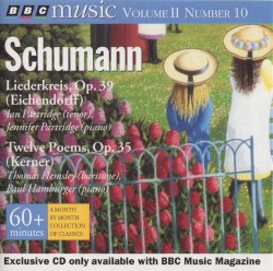 BBC Music, Volume 2, Number 10: Liederkreis, op. 39 / Twelve Poems, op. 35