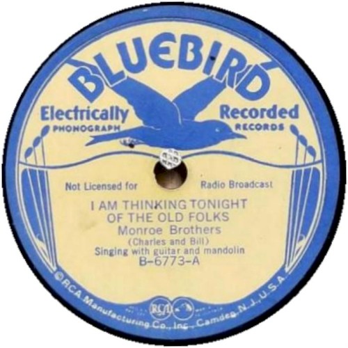 I’m Thinking Tonight of the Old Folks / Roll in My Sweet Baby’s Arms