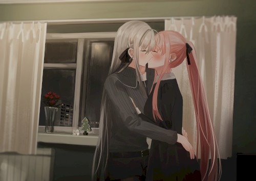 kiss me thru the phone <3